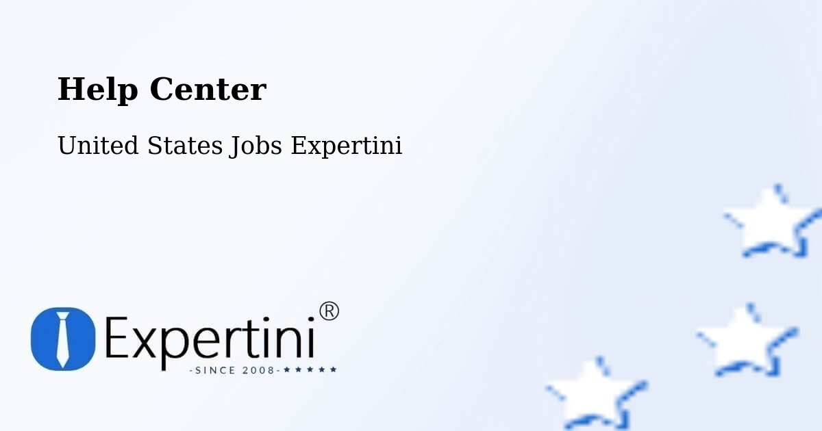 Help Center – Carteret - United States Jobs Expertini